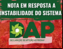 NOTA SOBRE O SISTEMA DE INSTABILIDADE DA DAP